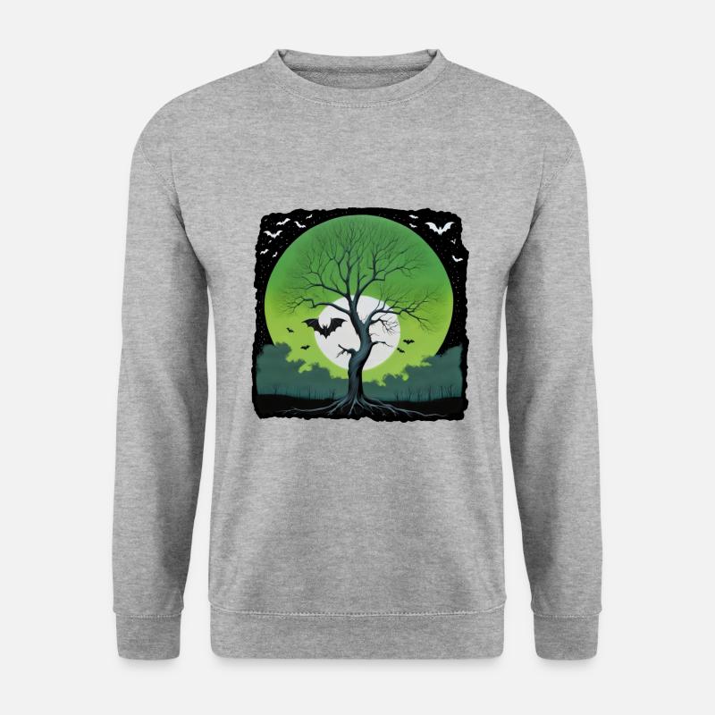 TheTree II - Unisex Pullover - Weißgrau meliert