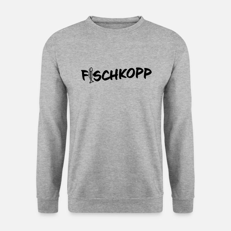 Fischkopp - Unisex Sweatshirt - salt & pepper
