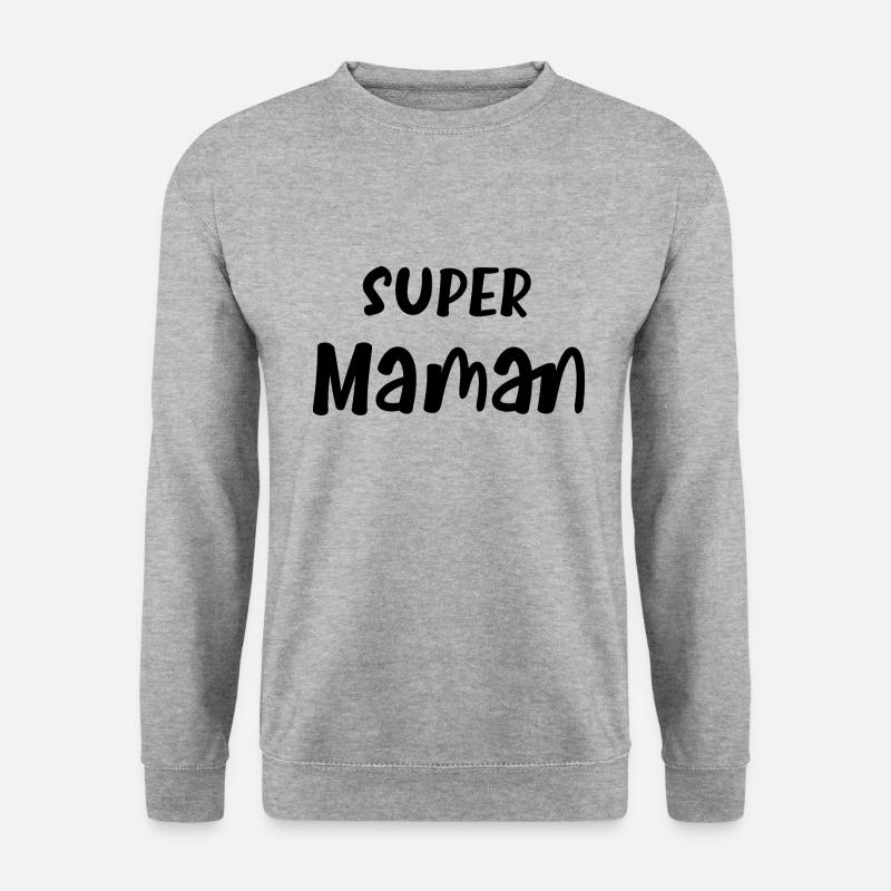 Super Mom - Unisex Sweatshirt - salt & pepper