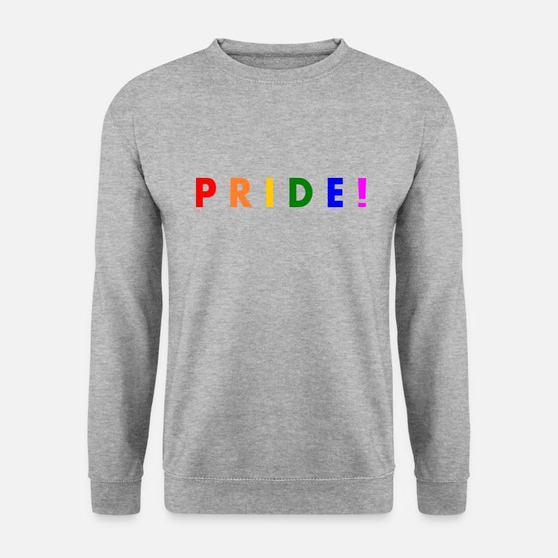 Pride - Unisex Pullover - Weißgrau meliert