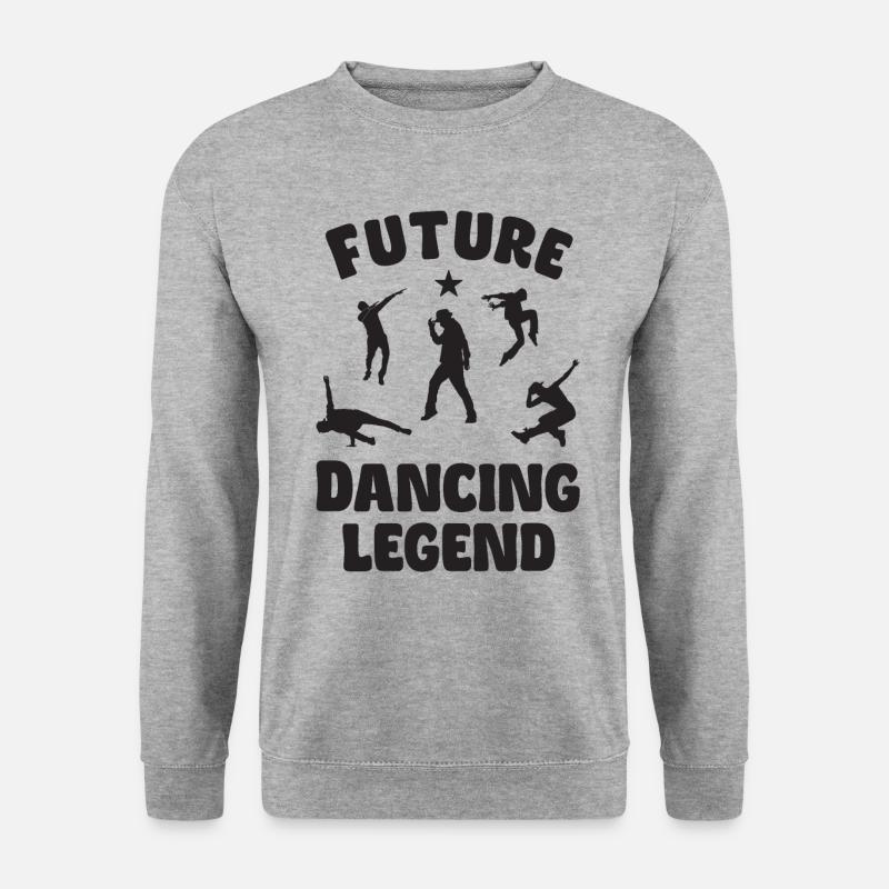 Future Dancing Legend - Unisex Pullover - Weißgrau meliert