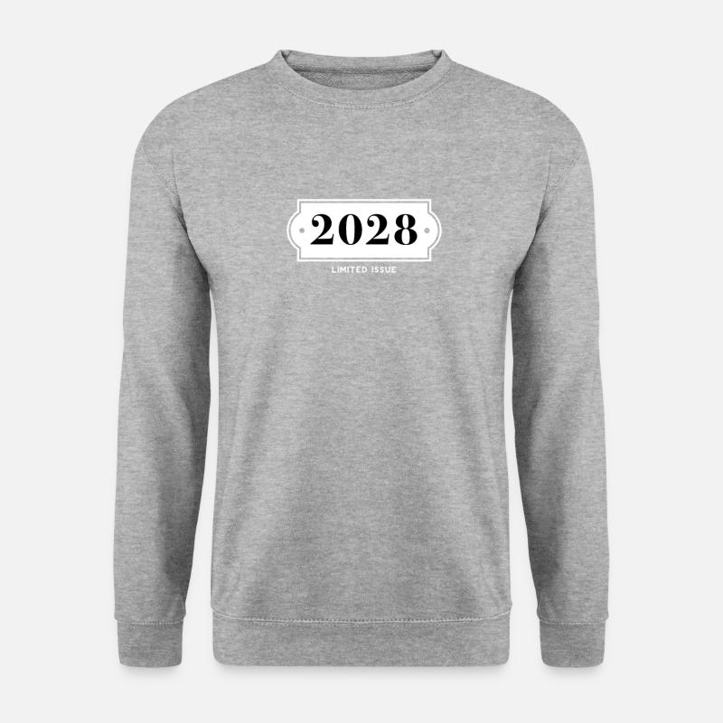 Funny Birthday Limited Issue 2028 - Unisex Sweatshirt - salt & pepper