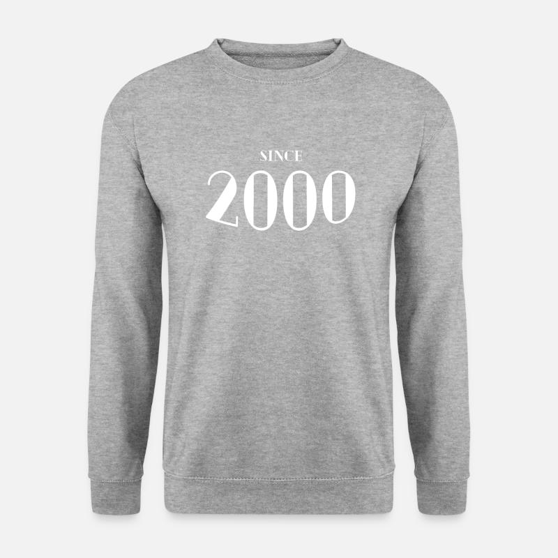 Funny Birthday Since 2000 - Unisex Sweatshirt - salt & pepper