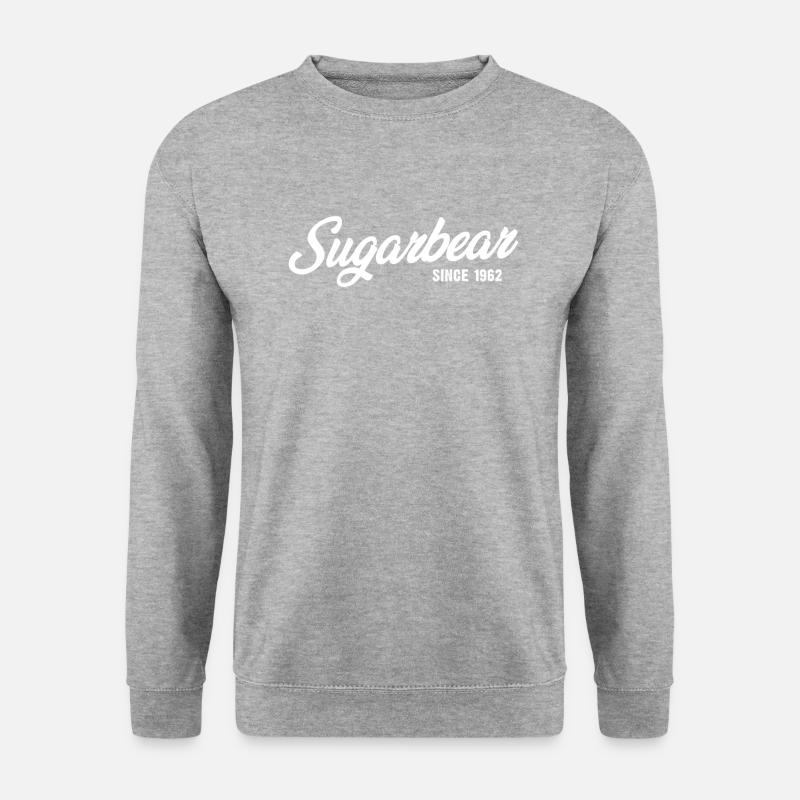 Funny Sugarbear Since 1962 - Unisex Sweatshirt - salt & pepper