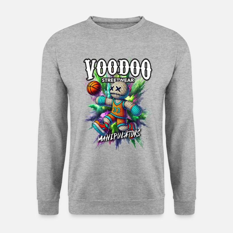 VooDoo "Manipulators" - Baller - Unisex Pullover - Weißgrau meliert