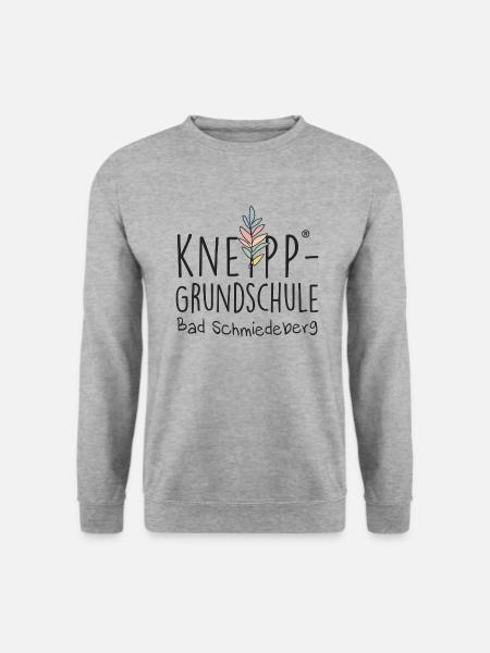 Kneipp®-Grundschule Bad Schmiedeberg - Unisex Pullover - Weißgrau meliert
