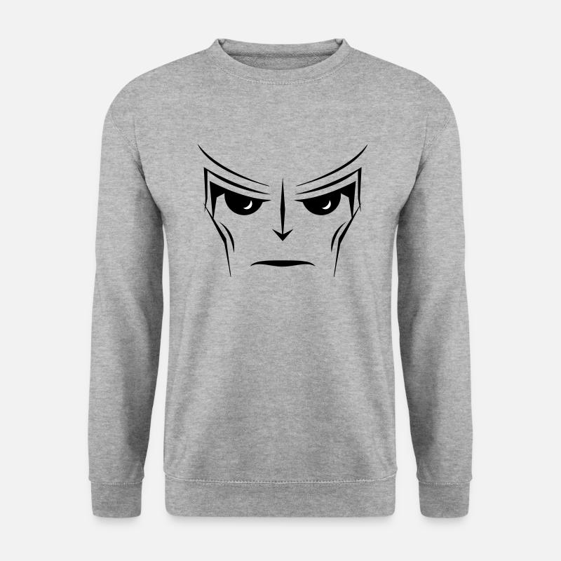 COMIC CARTOON SUPERHELD SUPERHERO - Unisex Sweatshirt - salt & pepper