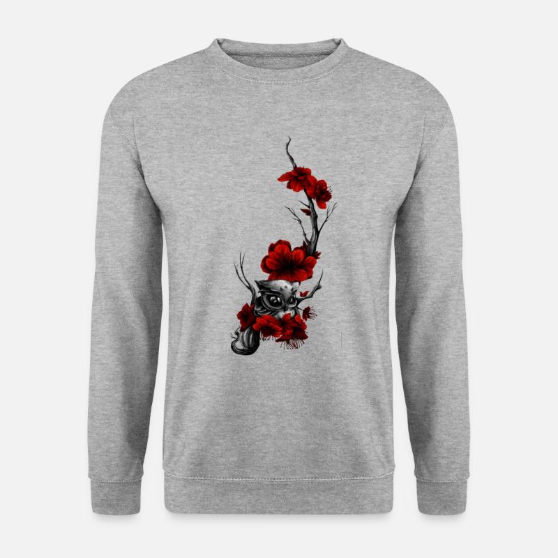 owl - Unisex Sweatshirt - salt & pepper