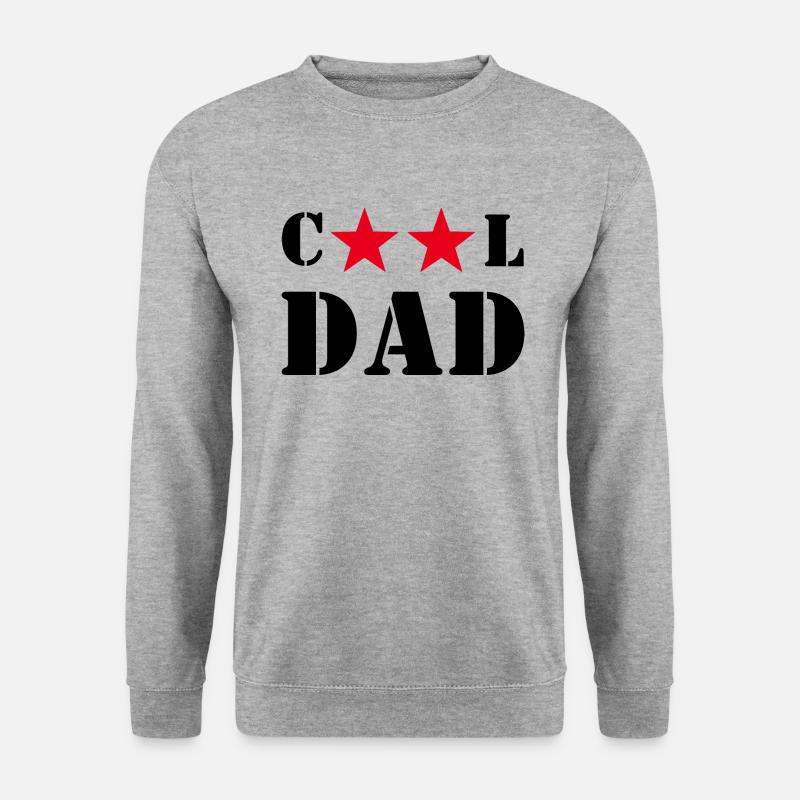 COOL DAD - COOL DADDY - Unisex Sweatshirt - salt & pepper