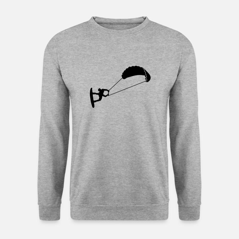 kitesurfer - Unisex Sweatshirt - salt & pepper