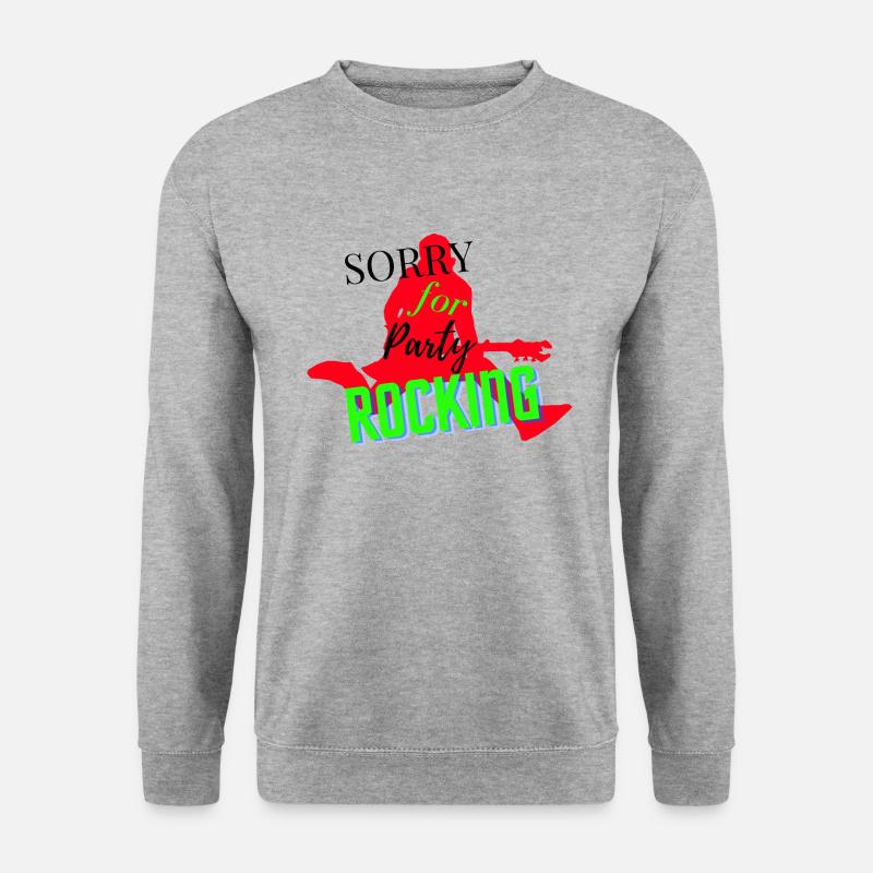 Party Rocking Design - Unisex Sweatshirt - salt & pepper