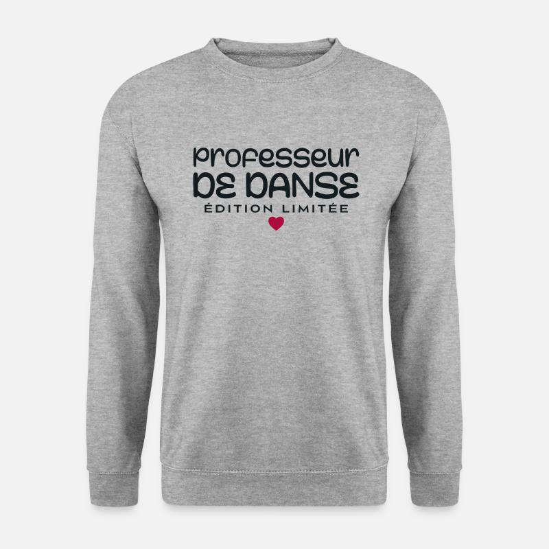 Tanzlehrerin - Unisex Pullover - Weißgrau meliert