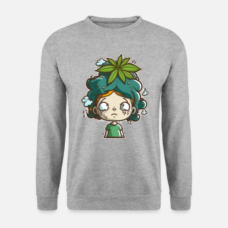 Wendys Welt - Unisex Pullover - Weißgrau meliert