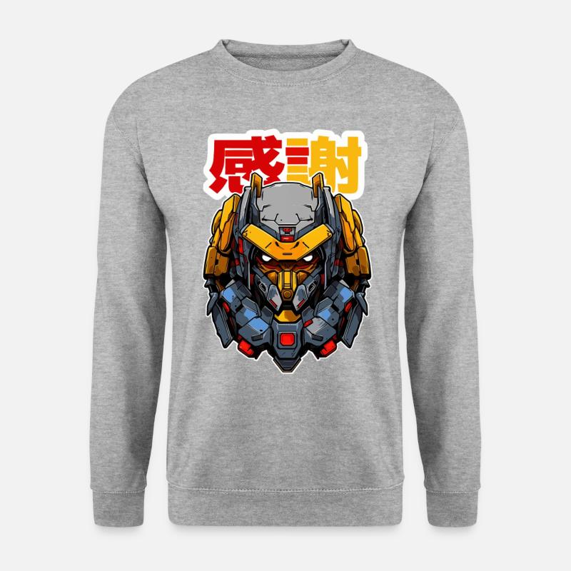 Anime Robot TWO! - Unisex Sweatshirt - salt & pepper
