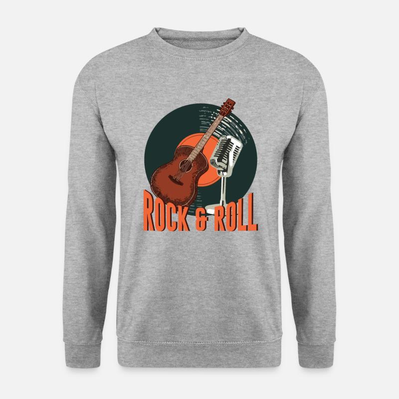Rock and roll - Unisex Sweatshirt - salt & pepper