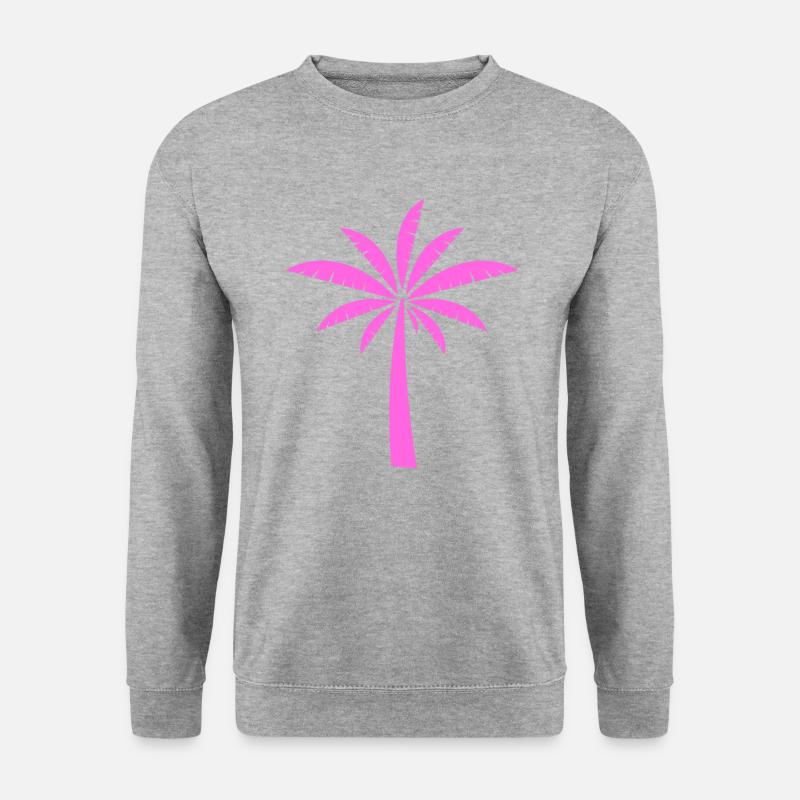 Palm trees - Unisex Sweatshirt - salt & pepper