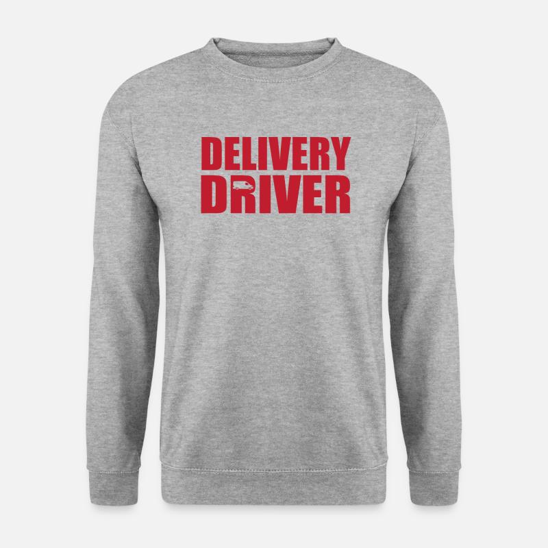 Delivery driver - Unisex Sweatshirt - salt & pepper