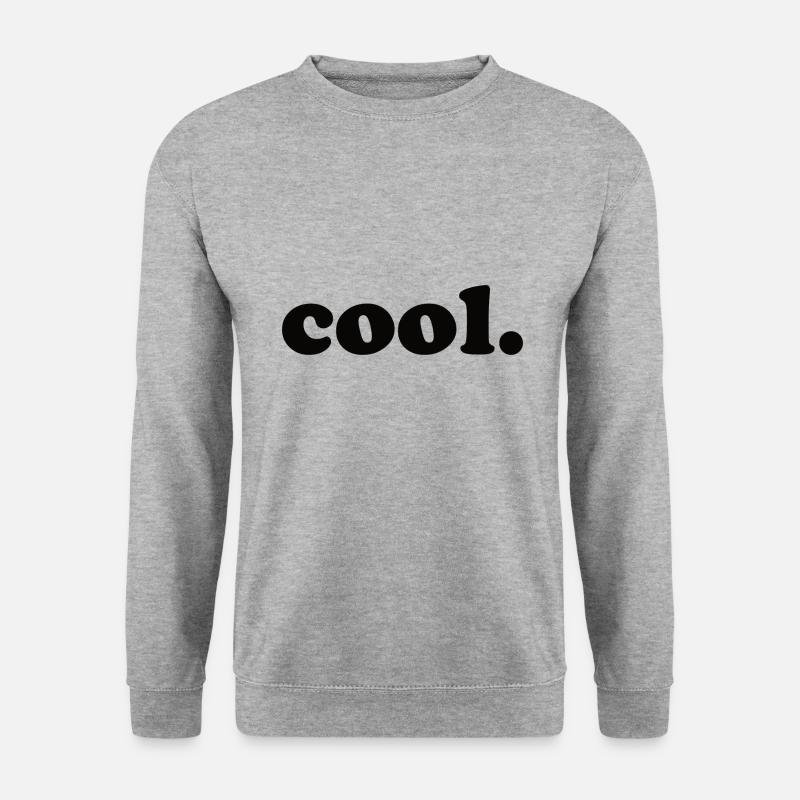 cool - Unisex Pullover - Weißgrau meliert
