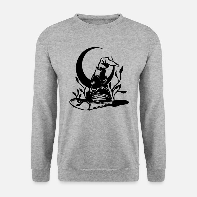 Plündern - Unisex Pullover - Weißgrau meliert