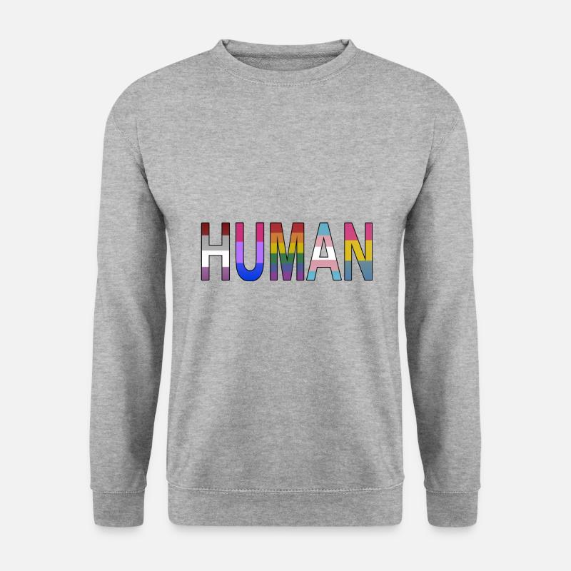HUMANE - Unisex Sweatshirt - salt & pepper