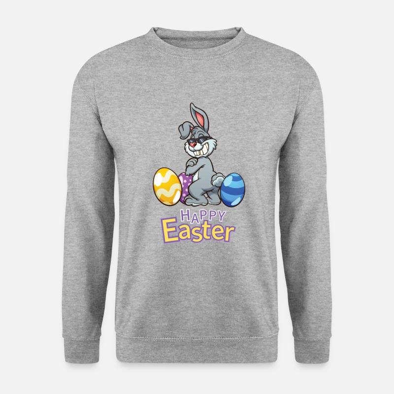 Easter - cool Easter bunny - Unisex Sweatshirt - salt & pepper