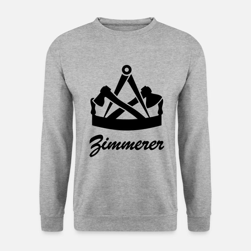 Carpenter carpenter carpenter coat of arms guild - Unisex Sweatshirt - salt & pepper