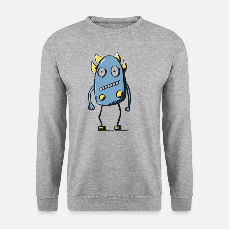 Little Namo - Unisex Pullover - Weißgrau meliert