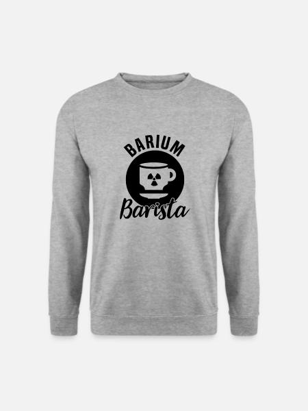 Gesundheitstechniker Radiologe Röntgen Kaffee - Unisex Pullover - Weißgrau meliert
