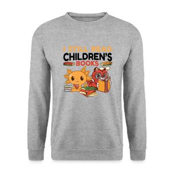 Enseignante au primaire Éducatrice de maternelle - Sweat-shirt Unisexe - gris chiné - Devant - Alina (178cm) & Michal (187cm)