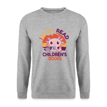 Primary School Teacher Kindergarten Educator - Unisex Sweatshirt - salt & pepper - Front - Alina (178cm) & Michal (187cm)