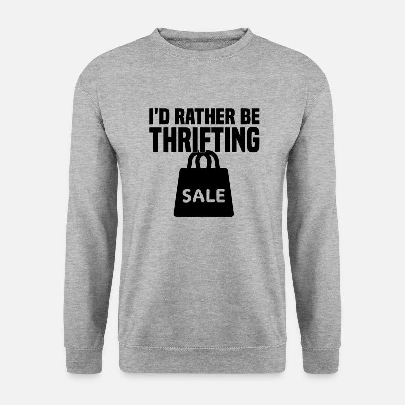 Secondhandladen Secondhand Öko Hipster Gebraucht - Unisex Pullover - Weißgrau meliert