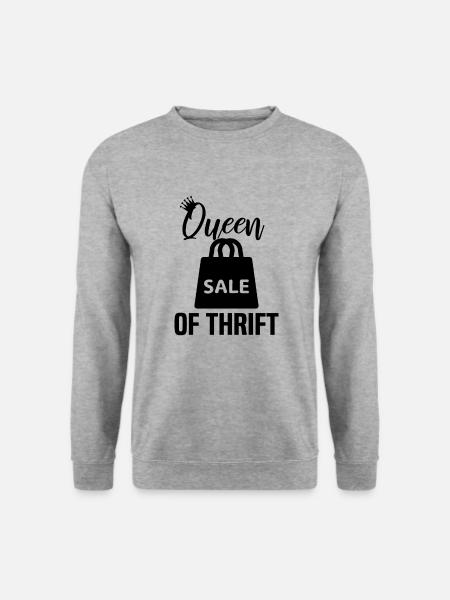 Secondhandladen Secondhand Öko Hipster Gebraucht - Unisex Pullover - Weißgrau meliert