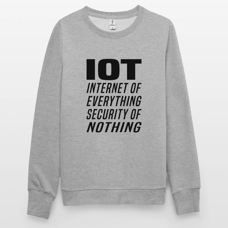 Internet Des Objets IOT Programmeur Admin IT Sweat-shirt Unisexe
