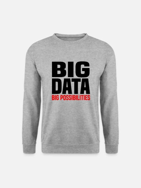 Internet Of Things IOT Programmierer Admin IT - Unisex Pullover - Weißgrau meliert