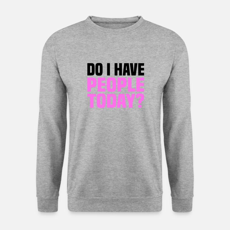 Misanthrope Antisocial Introvert - Unisex Sweatshirt - salt & pepper