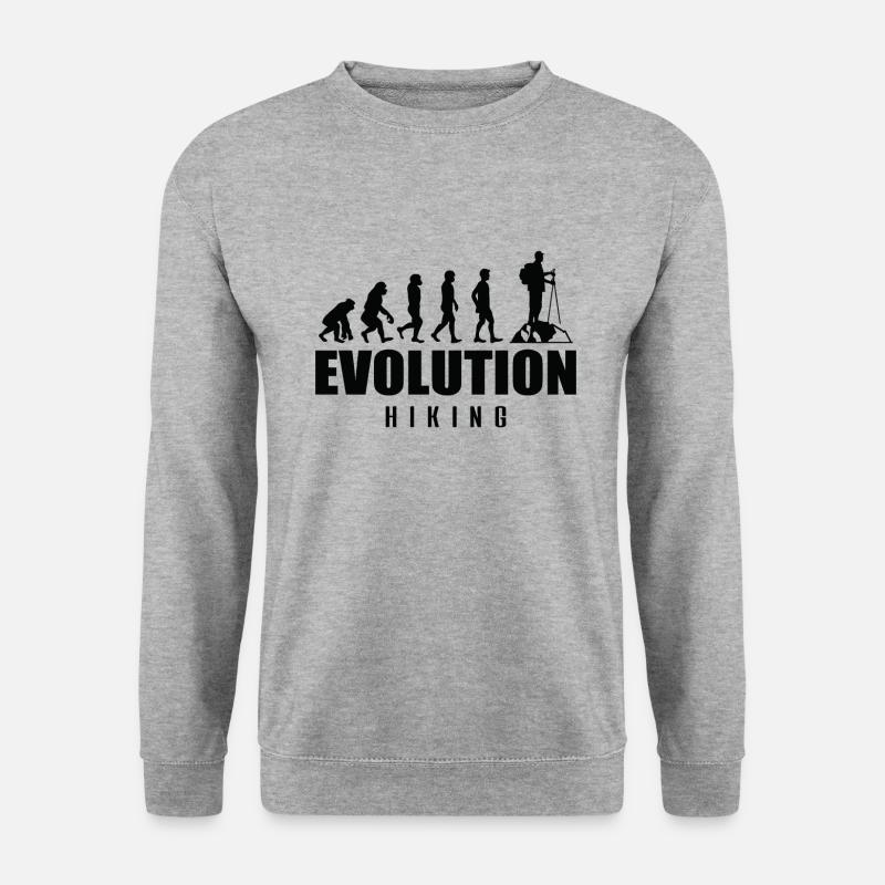 Evolution Randonnée - Sweat-shirt Unisexe - gris chiné