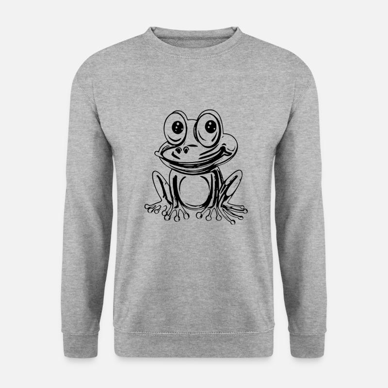 frog - Unisex Sweatshirt - salt & pepper