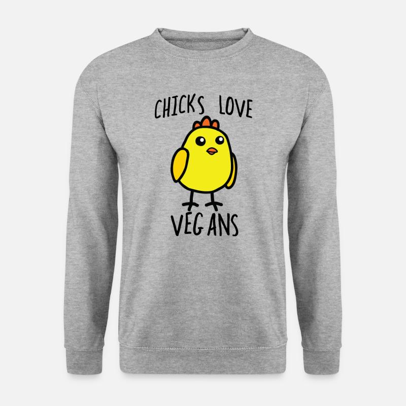 Vegan - Unisex Sweatshirt - salt & pepper