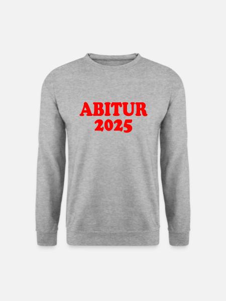 Abitur 2025 - Unisex Sweatshirt - salt & pepper