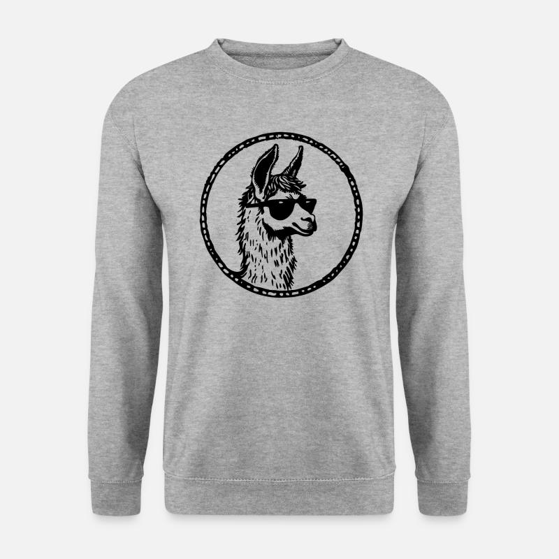 Lama - Unisex Sweatshirt - salt & pepper
