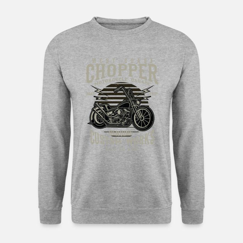 chopper - Unisex Sweatshirt - salt & pepper