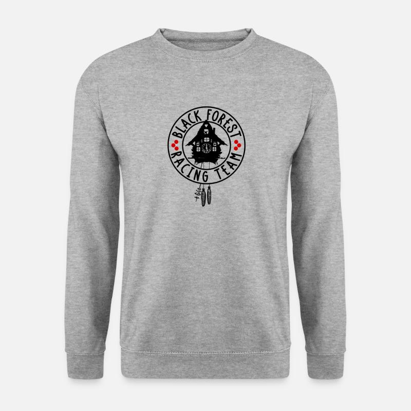 Black Forest Racing Team - Unisex Pullover - Weißgrau meliert