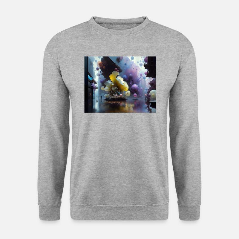 Journey in Actarus #3 - Unisex Sweatshirt - salt & pepper