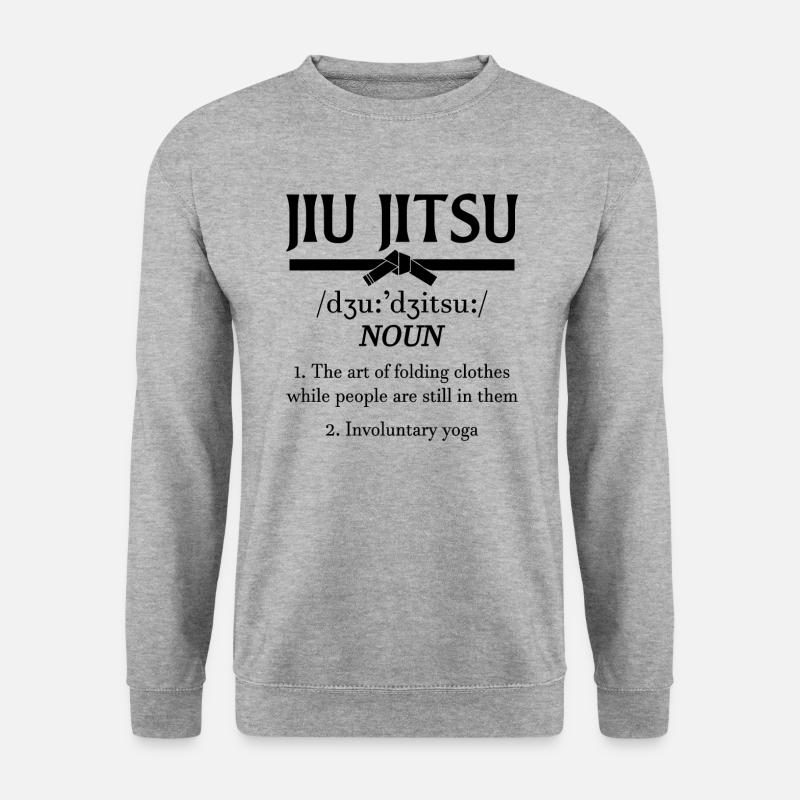 Jiu Jitsu Definition - Unisex Sweatshirt - salt & pepper