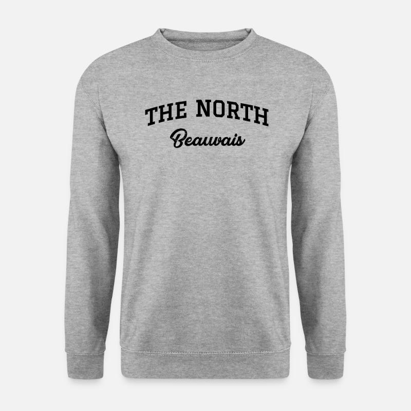 DAS NORD-Beauvais - Unisex Pullover - Weißgrau meliert