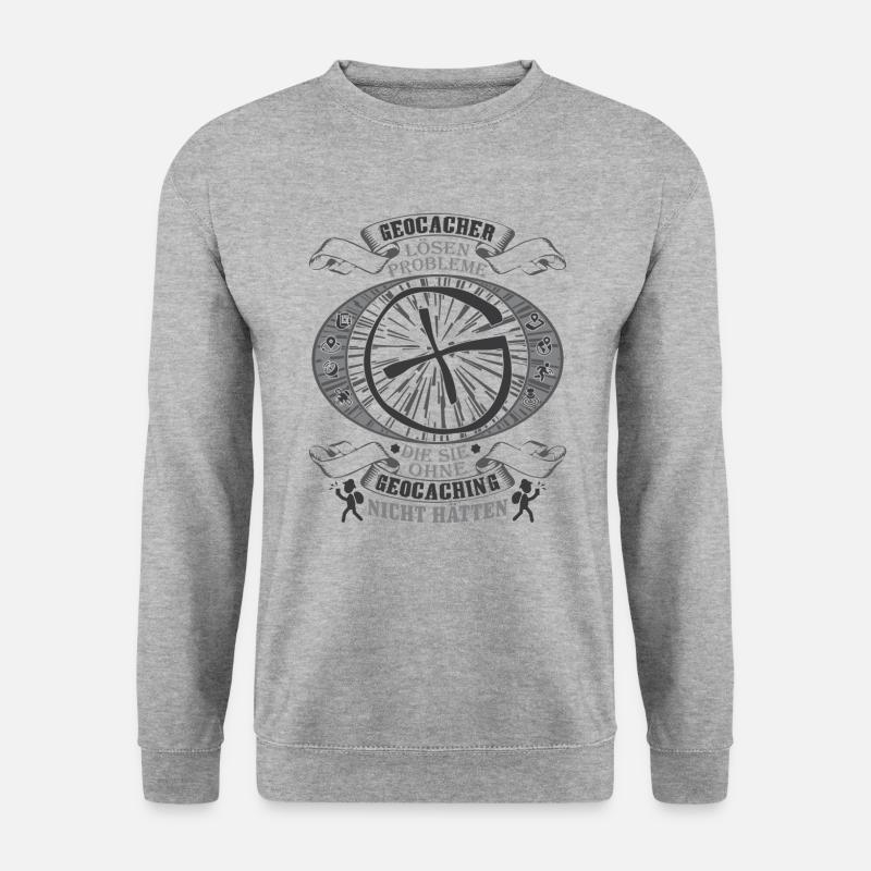 Geocaching - Unisex Sweatshirt - salt & pepper