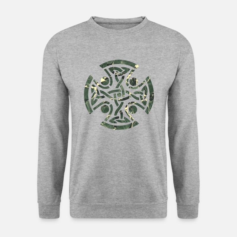 Celtic knot 11 e 226 - Unisex Sweatshirt - salt & pepper
