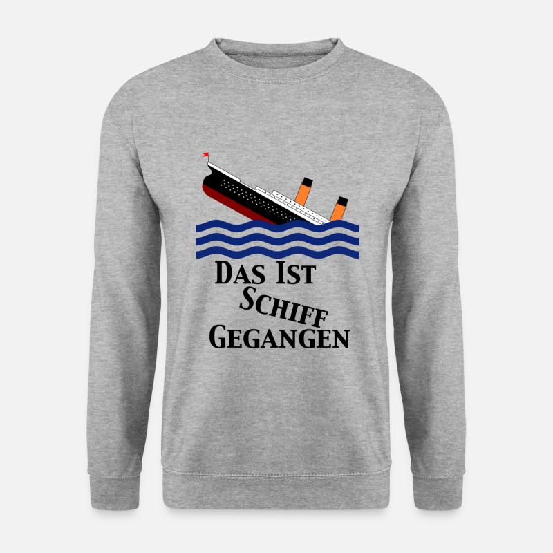 Ship gone - Unisex Sweatshirt - salt & pepper