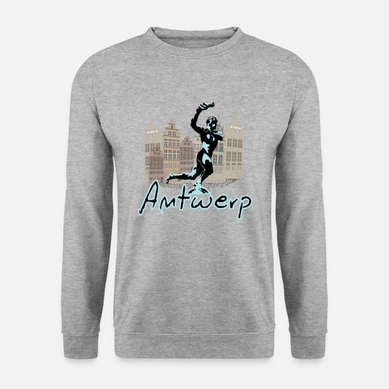 Brabo Antwerp - Unisex Sweatshirt - salt & pepper