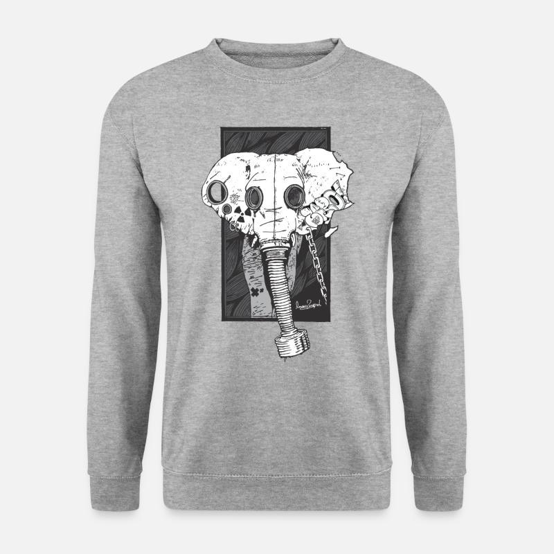 Elephant Bn - Unisex Sweatshirt - salt & pepper